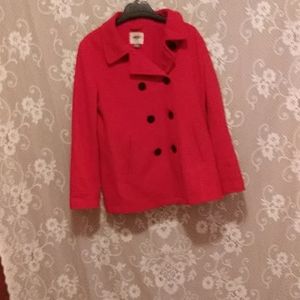 Old Navy Red Winter Coat